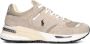 POLO RALPH LAUREN Ralph Lauren Lage Sneakers Heren Trackstr 250 Low Top Lace Maat: 45 Materiaal: Suède Kleur: Beige - Thumbnail 1