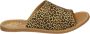 Pom d'Api PLAGE CURV MULE Dames slippers Bruin - Thumbnail 1