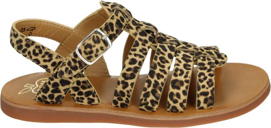 Pom d'Api PLAGETTE STRAP MeisjesSandalenKindersandalen Bruin
