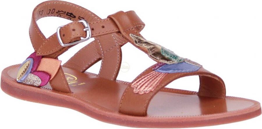 Pom D'Api Plagette Colibri Sandaals Bruin Dames - Foto 3