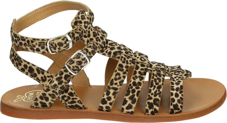 Pom d'Api PLAGETTE GLADIATOR SandalenKindersandalen Bruin
