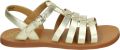 Pom d'Api PLAGETTE STRAP SandalenKindersandalen Metallics