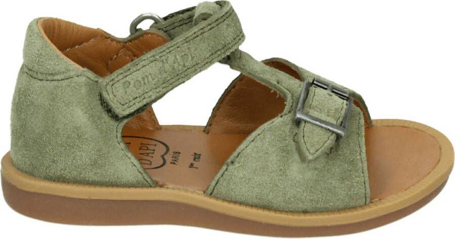 Pom d'Api POPPY EASY JongensSandalenKindersandalen Groen