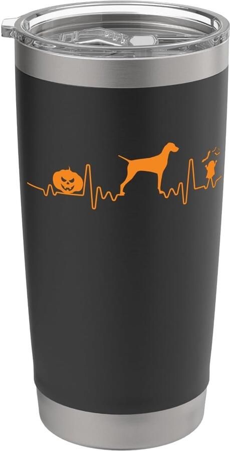 Pompoen Halloween Kostuum Thermosbeker