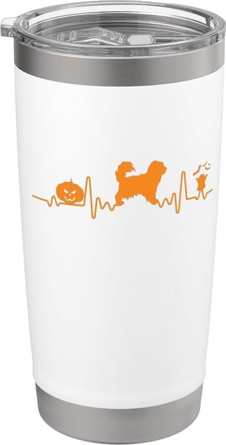 Pompoen Halloween Kostuum Thermosbeker