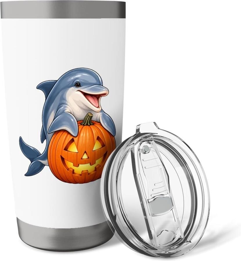 Pompoen Halloween Thermobeker