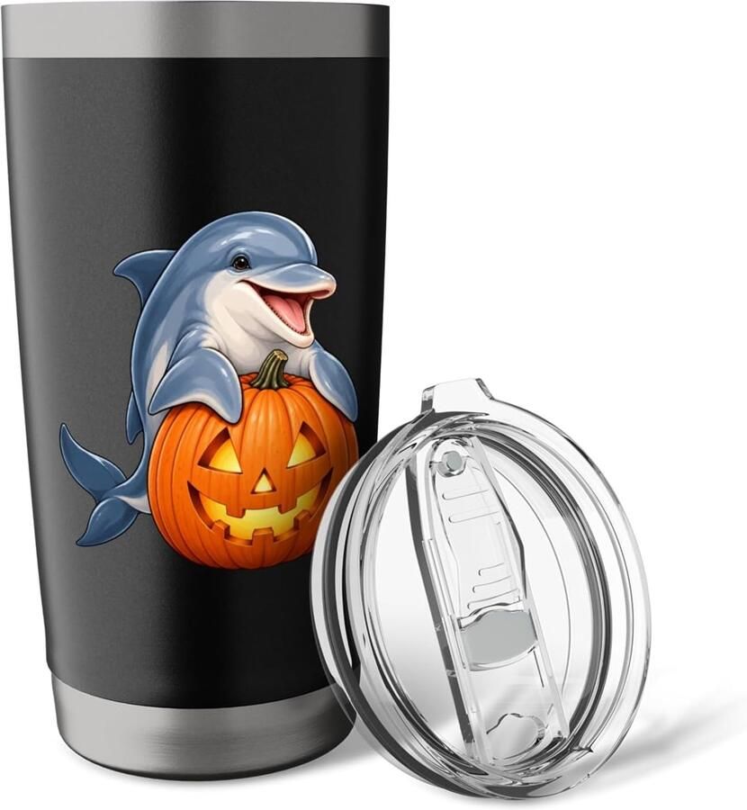 Pompoen Halloween Thermobeker