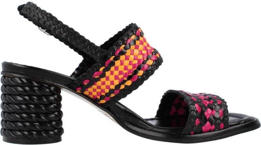 Pons Quintana High Heel Sandals Black Dames