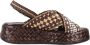Pons Quintana Stijlvolle platte sandalen voor vrouwen Brown Dames - Thumbnail 4