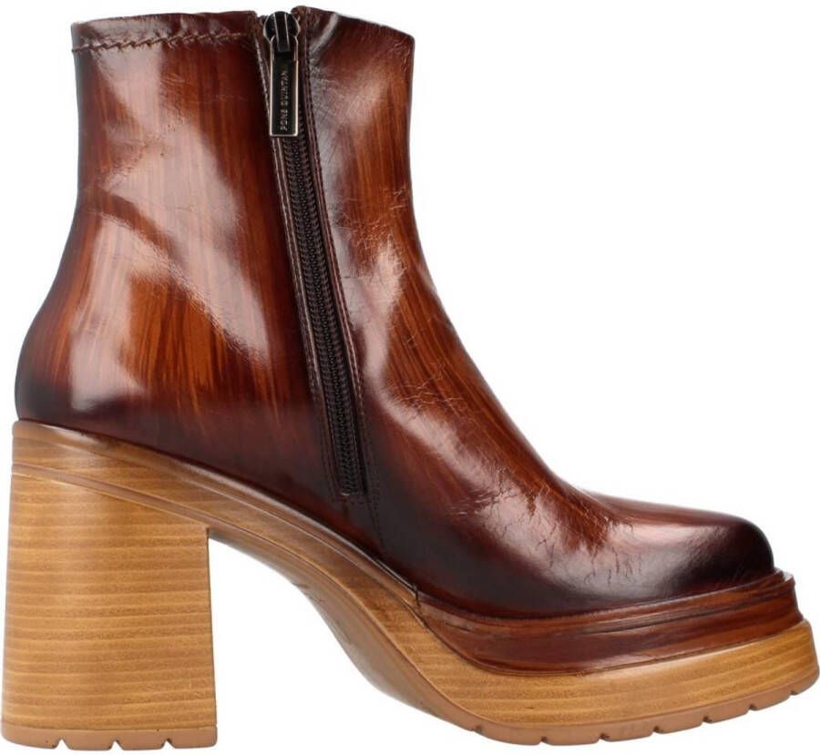 Pons Quintana Heeled Boots Brown Dames