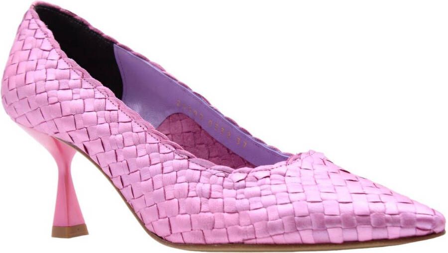Pons Quintana Verhoog je stijl met gedetailleerde hakken Pink Dames
