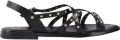 Porronet Platte sandalen MANDEN 3223 - Zwart