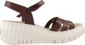 Porronet Sandalen met sleehak 3272p - Bruin