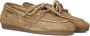 POSA Mocassins Dames Boat Loafer Maat: 37 Materiaal: Suède Kleur: Cognac - Thumbnail 1