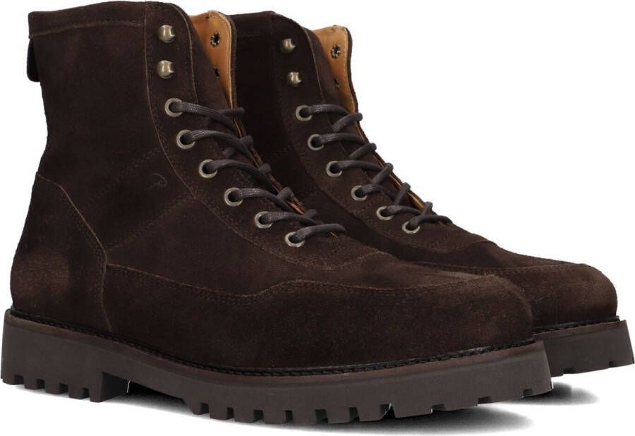 POSA Veterboots Heren Combat Boot Maat: 43 Materiaal: Suède Kleur: Bruin