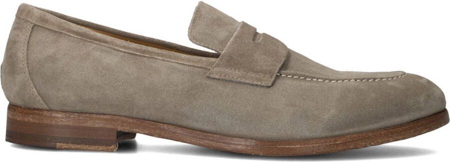 POSA Loafers Heren Penny Napoli Maat: 41 Materiaal: Suède Kleur: Beige