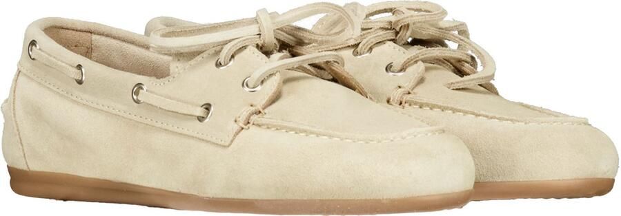 POSA Loafers Dames Boat Loafer Maat: 39 Materiaal: Suède Kleur: Beige - Foto 2