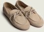 POSA Mocassins Dames Boat Loafer Maat: 38 Materiaal: Suède Kleur: Beige - Thumbnail 3