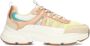 POSH by Poelman AYOKI Dames Sneakers Geel Met Combinatie - Thumbnail 2