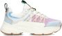 POSH by Poelman AYOKI Dames Sneakers -Wit Met Combinatie - Thumbnail 2
