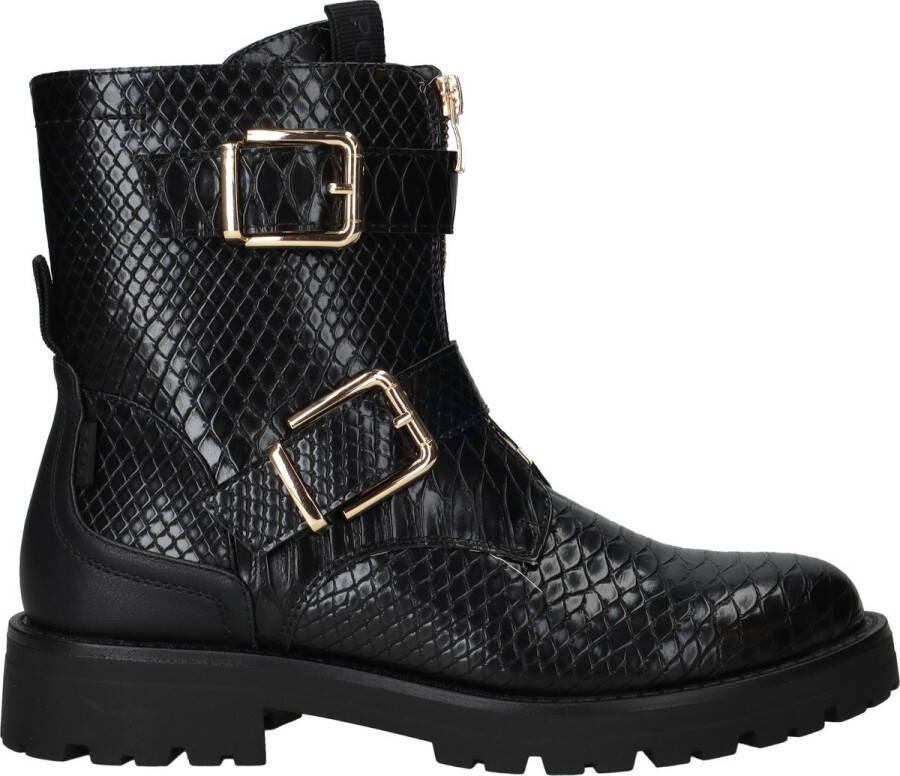 POSH by Poelman Bikerboots Dames Zwart