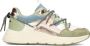POSH by Poelman CARI Dames Sneakers Groen Met Combinatie - Thumbnail 2