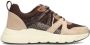POSH by Poelman Carocel chunky sneakers bruin beige - Thumbnail 2