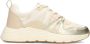 POSH by Poelman CAROCEL Dames Sneakers Wit Met Beige Combinatie - Thumbnail 6