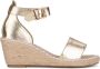 POSH by Poelman SUUS Dames Sandalen Espadrilles Goud - Thumbnail 2