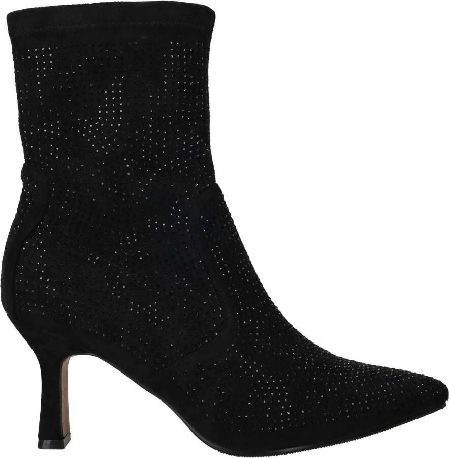 POSH by Poelman Enkellaarsjes Dames Zwart