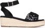 Posh By Poelman Sandalen FLO Dames plateau sandalen - Thumbnail 2