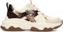 POSH by Poelman GIGI Dames Sneakers Bruin Met Beige - Thumbnail 5