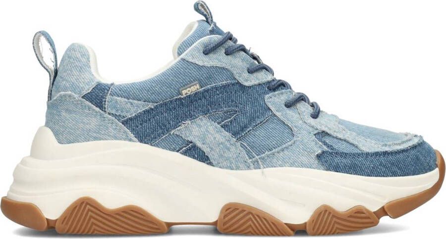 POSH by Poelman GIGI Dames Sneakers Licht Denim