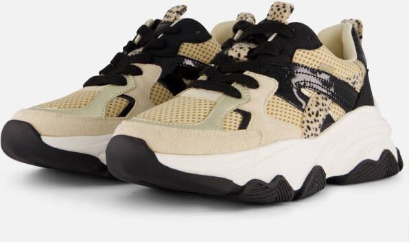 POSH by Poelman Gigi Sneakers beige Synthetisch Dames