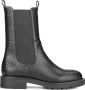 POSH by Poelman Lea chelsea boots met slangenprint zwart - Thumbnail 1