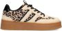 POSH by Poelman LILY Dames Sneakers Beige Met Bruin - Thumbnail 1