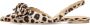POSH by Poelman Loa slingback loafers met panterprint beige bruin - Thumbnail 6
