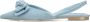 POSH by Poelman Loa denim slingback loafers blauw - Thumbnail 6