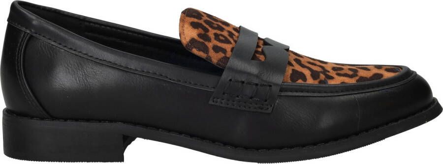 POSH by Poelman Loafers Dames Zwart