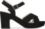 POELMAN C0118-15PSH1 sandaal black Zwart Synthetisch Sandalen met hak Dames - Thumbnail 2