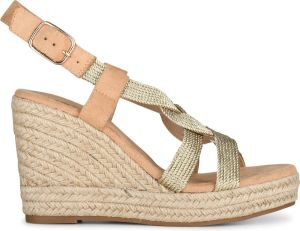 POSH by Poelman NOLA Dames Sandalen Goud