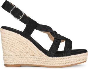 POSH by Poelman NOLA Dames Sandalen Zwart