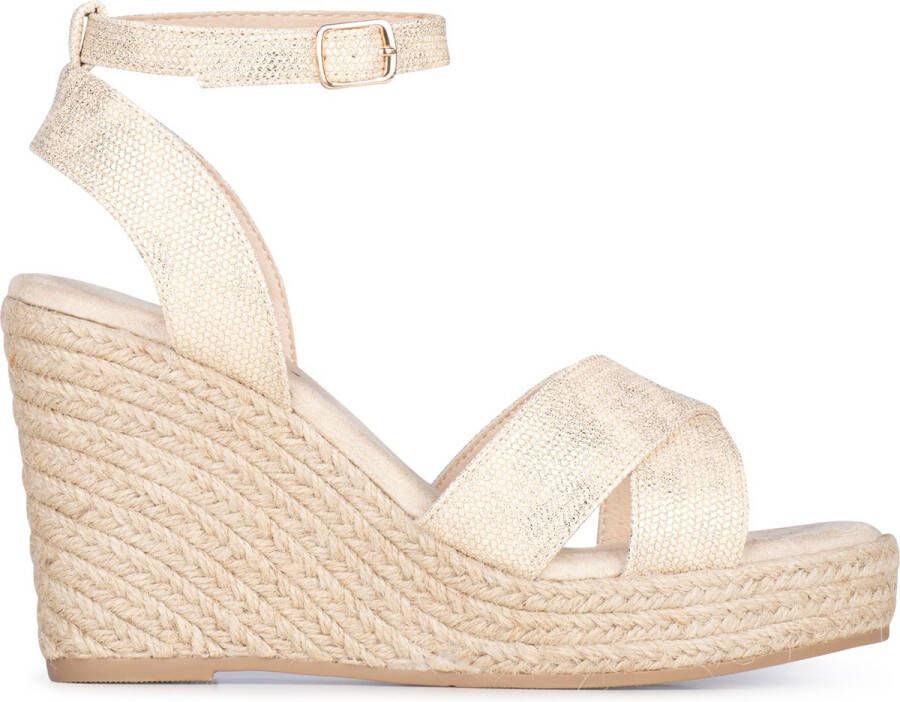 POSH by Poelman NOLA Sandalen Goud