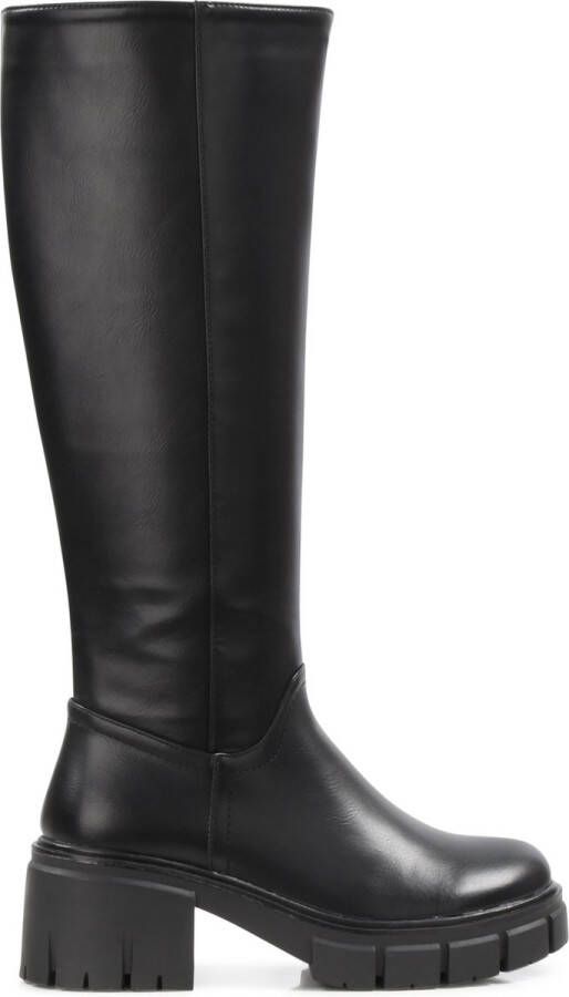 POSH by Poelman NORI Dames Hoge Laarzen Zwart