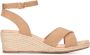 POSH by Poelman NOVI Dames Sandalen Licht Bruin - Thumbnail 2