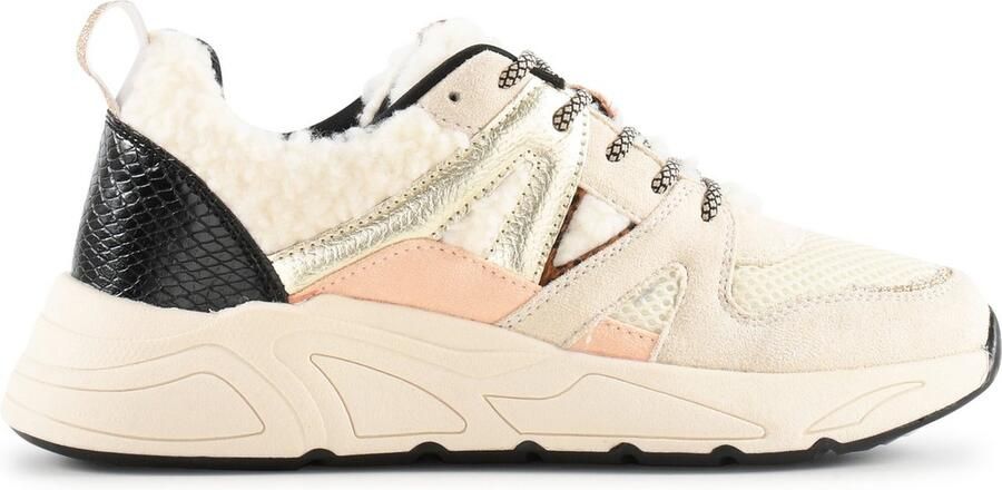 POSH by Poelman CAROCEL Dames Sneakers Teddy Roze Multi