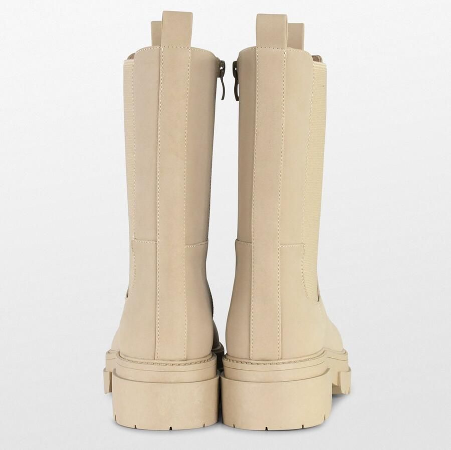 POSH by Poelman CHELLY Dames Chelsea Laarzen Beige - Foto 2