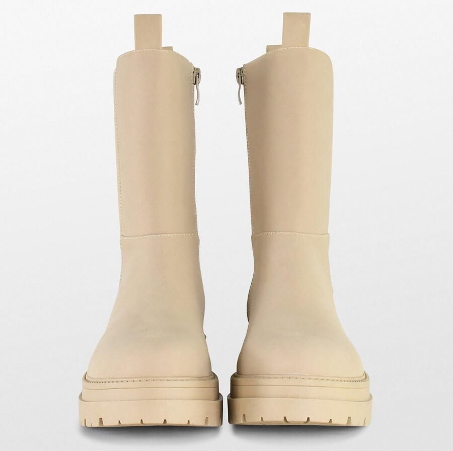 POSH by Poelman CHELLY Dames Chelsea Laarzen Beige - Foto 5