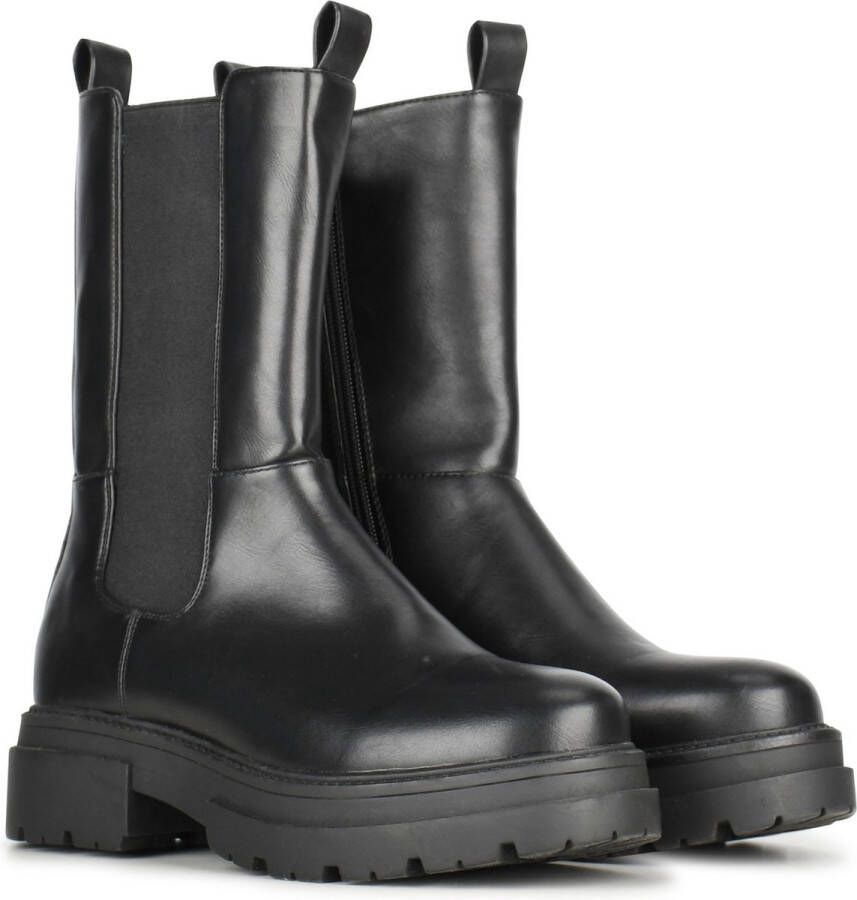 POSH by Poelman CHELLY Dames Chelsea Laarzen Zwart - Foto 1