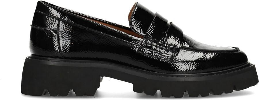 POSH by Poelman chunky lakleren loafers zwart - Foto 4